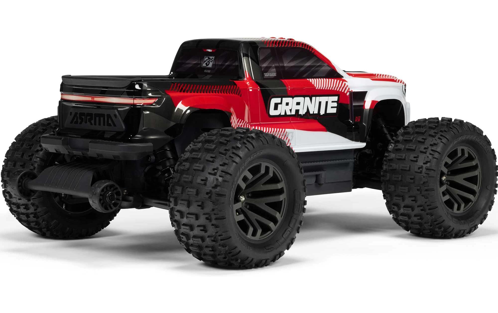 Monster Truck Granite BLX 223S, Rot ARTR, 1:10<br>Off-Road Model im Massstab 1:10