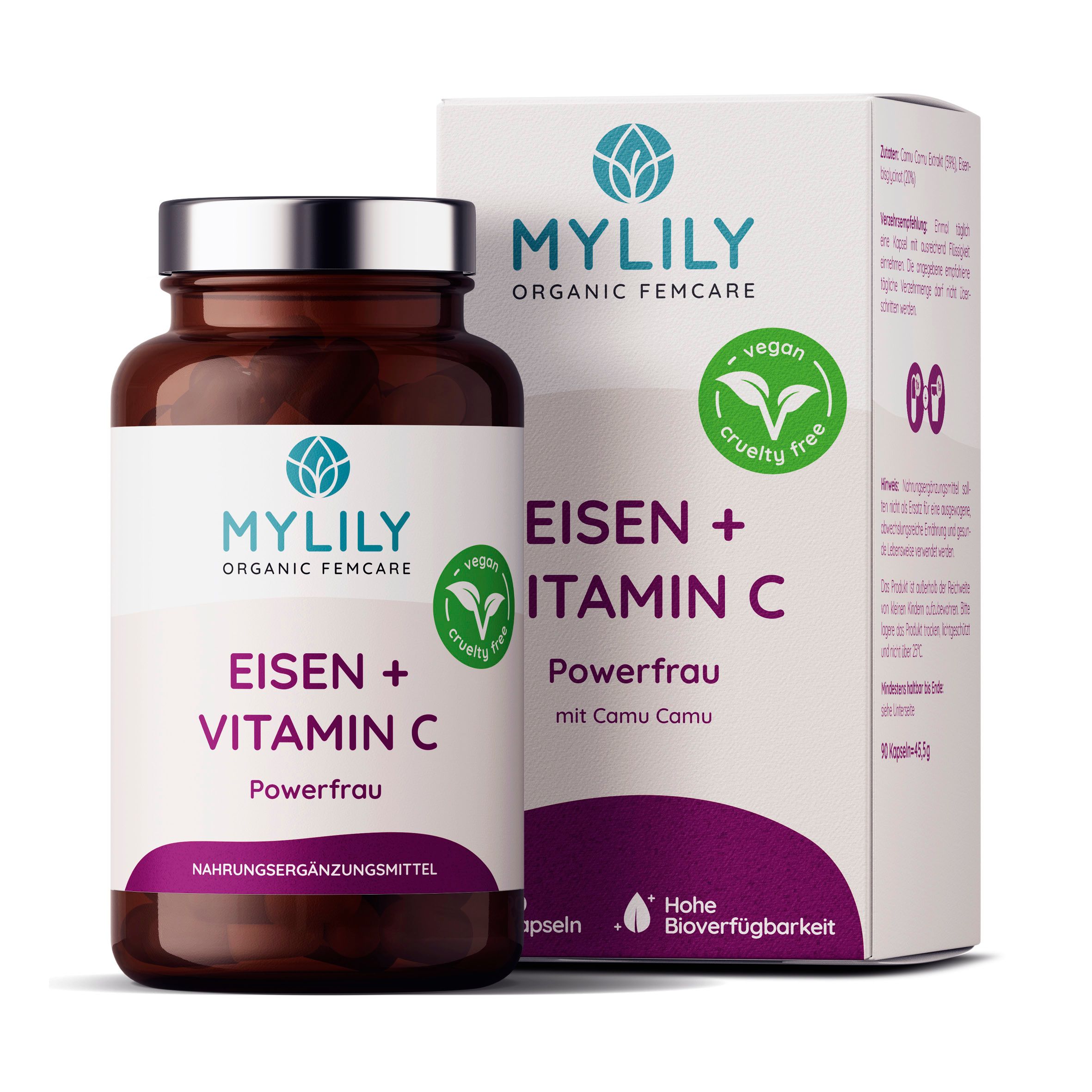 MYLILY Powerfrau - Eisen + Vitamin C