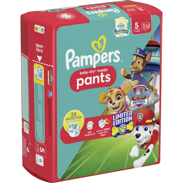 baby-dry pants Gr.5 (12-17kg) Paw Patrol