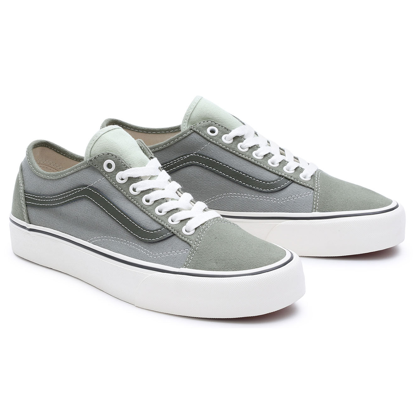Vans Baskets Old Skool Tapered VR3 gris/vert