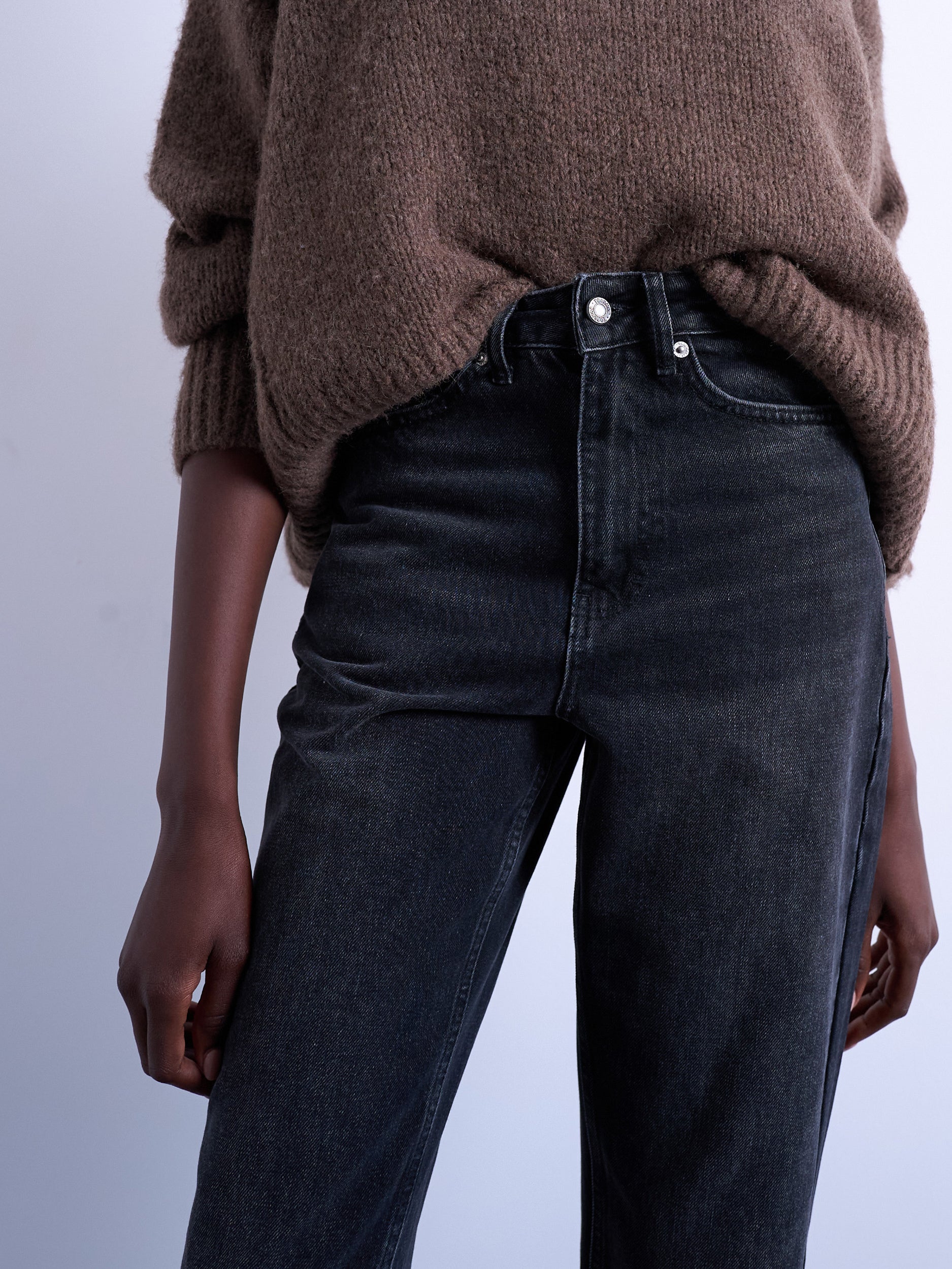 TSMOLLY High waist Mom fit Jeans