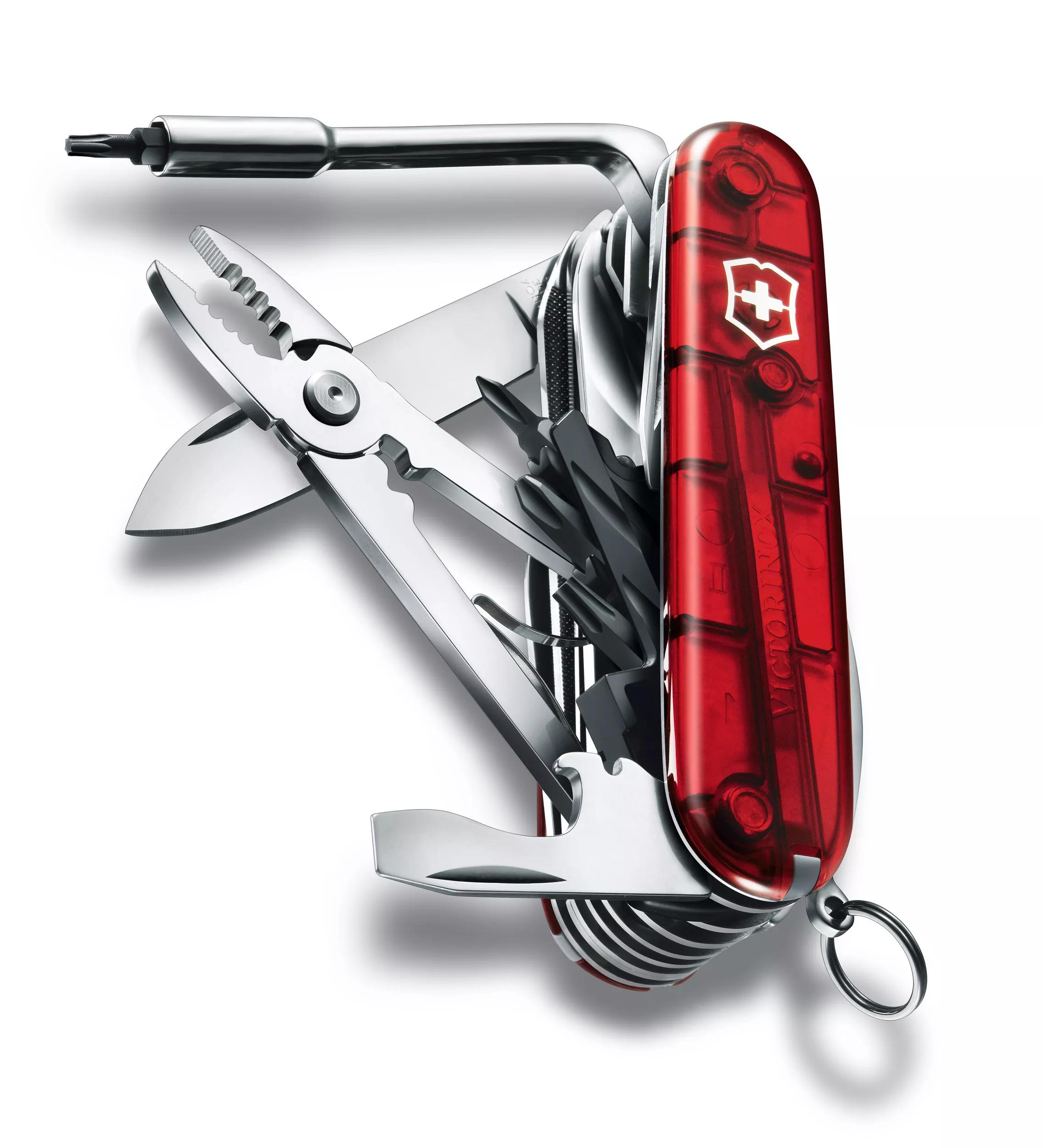 Cyber Tool L-rot transparent