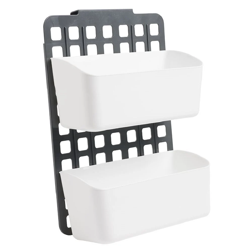 Rangement de porte ajustable gris
