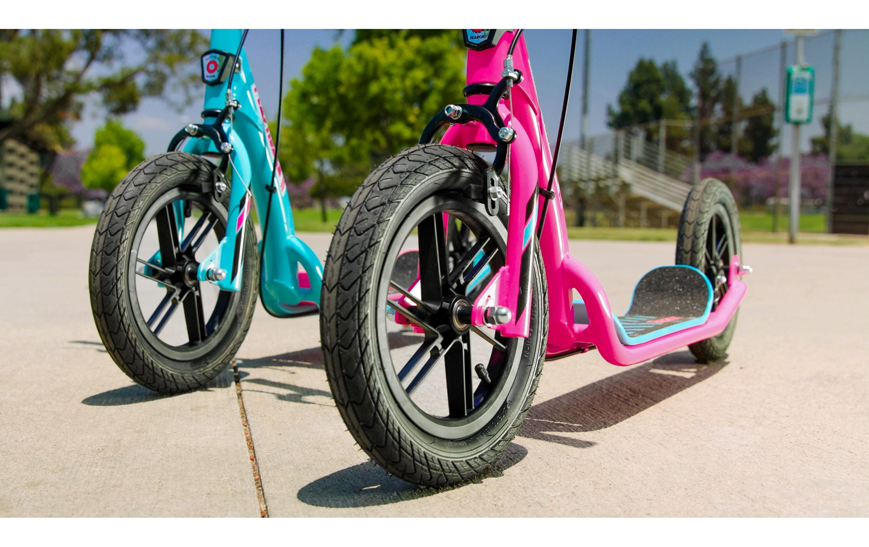 Scooter Flashback Pink<br>BMX Style Kick Scooter