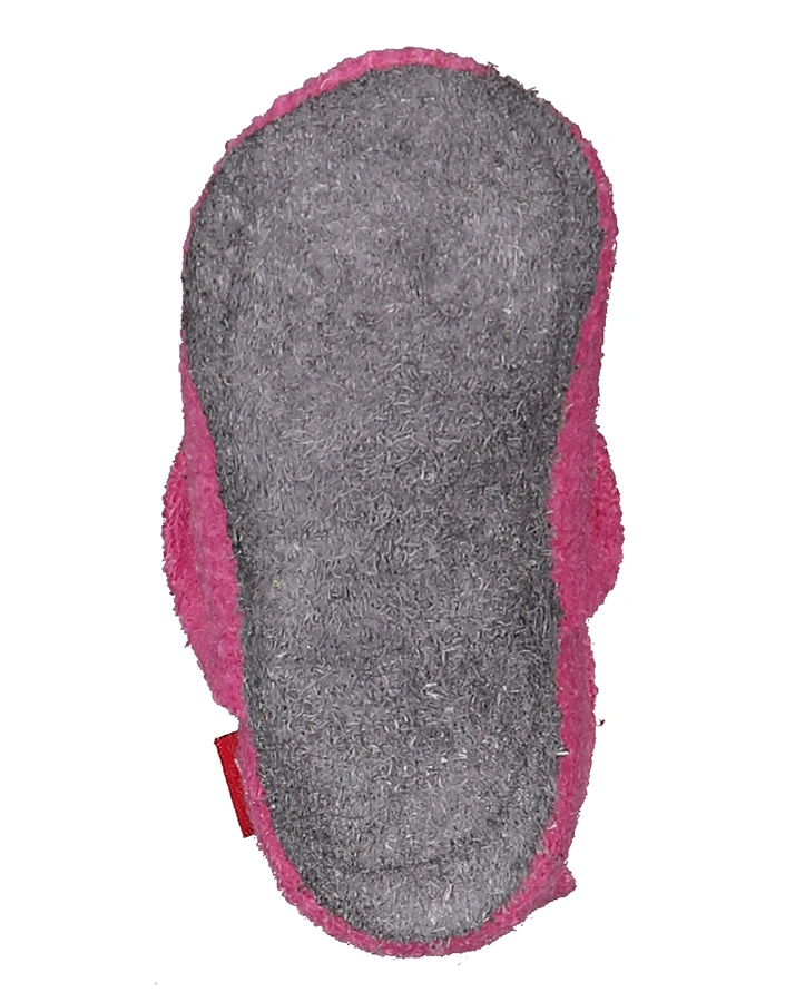 Filz-Krabbelschuhe WOLLI UNI in pink