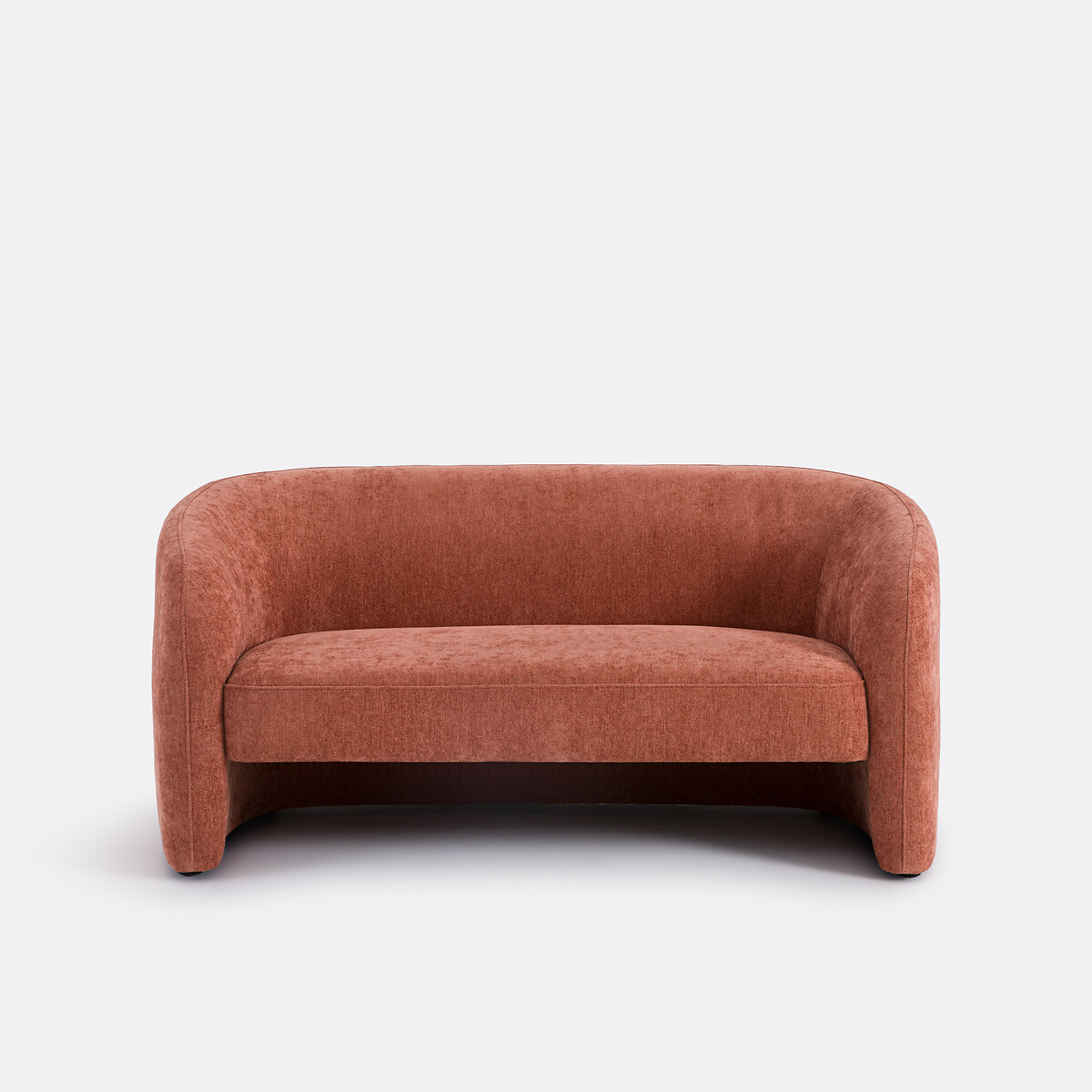 LA REDOUTE INTERIEURS<br>Sofá de 2 lugares em chenille fino, LANDINE