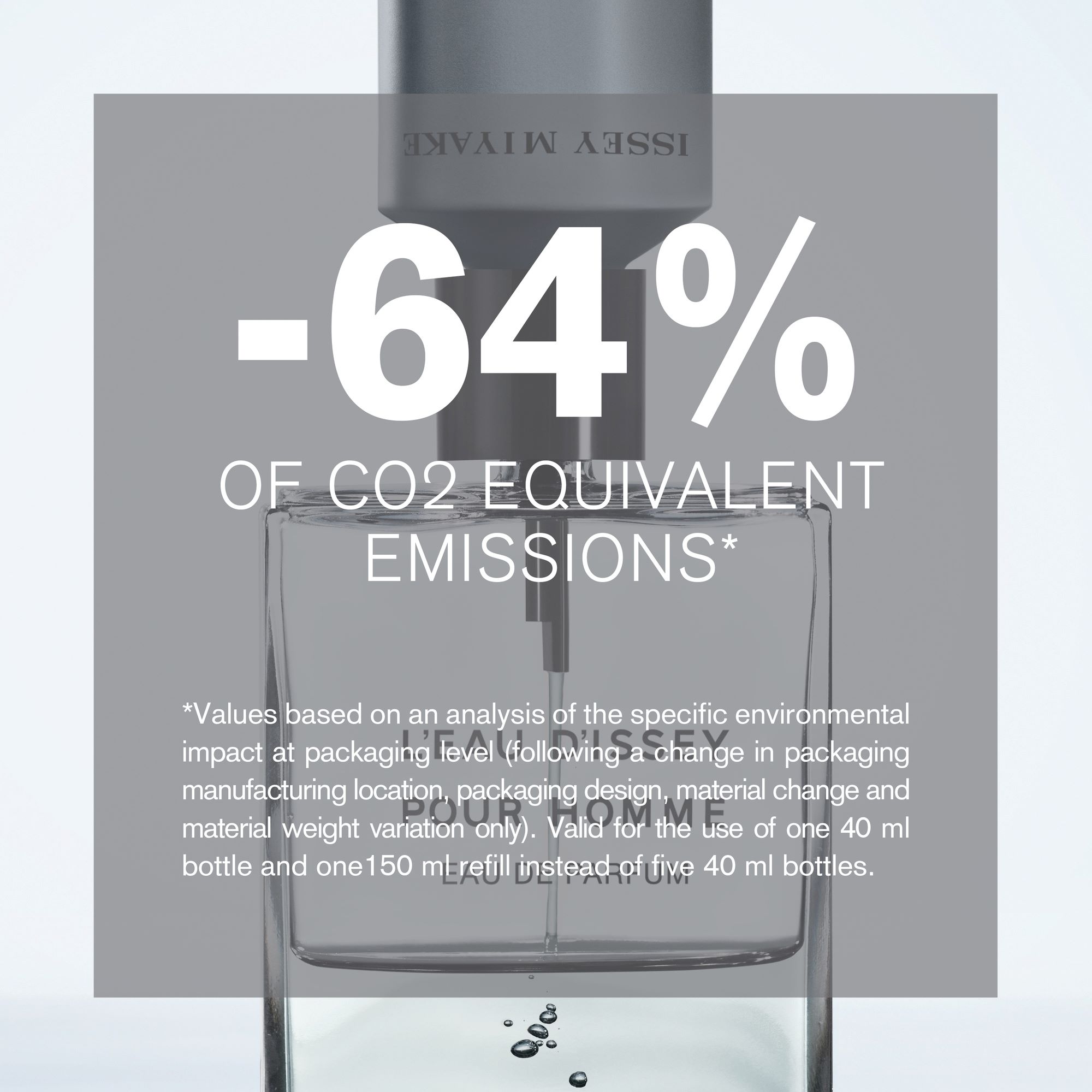 Issey Miyake L'EAU D'ISSEY POUR HOMME Eau de Parfum<br>150 ml, Refill