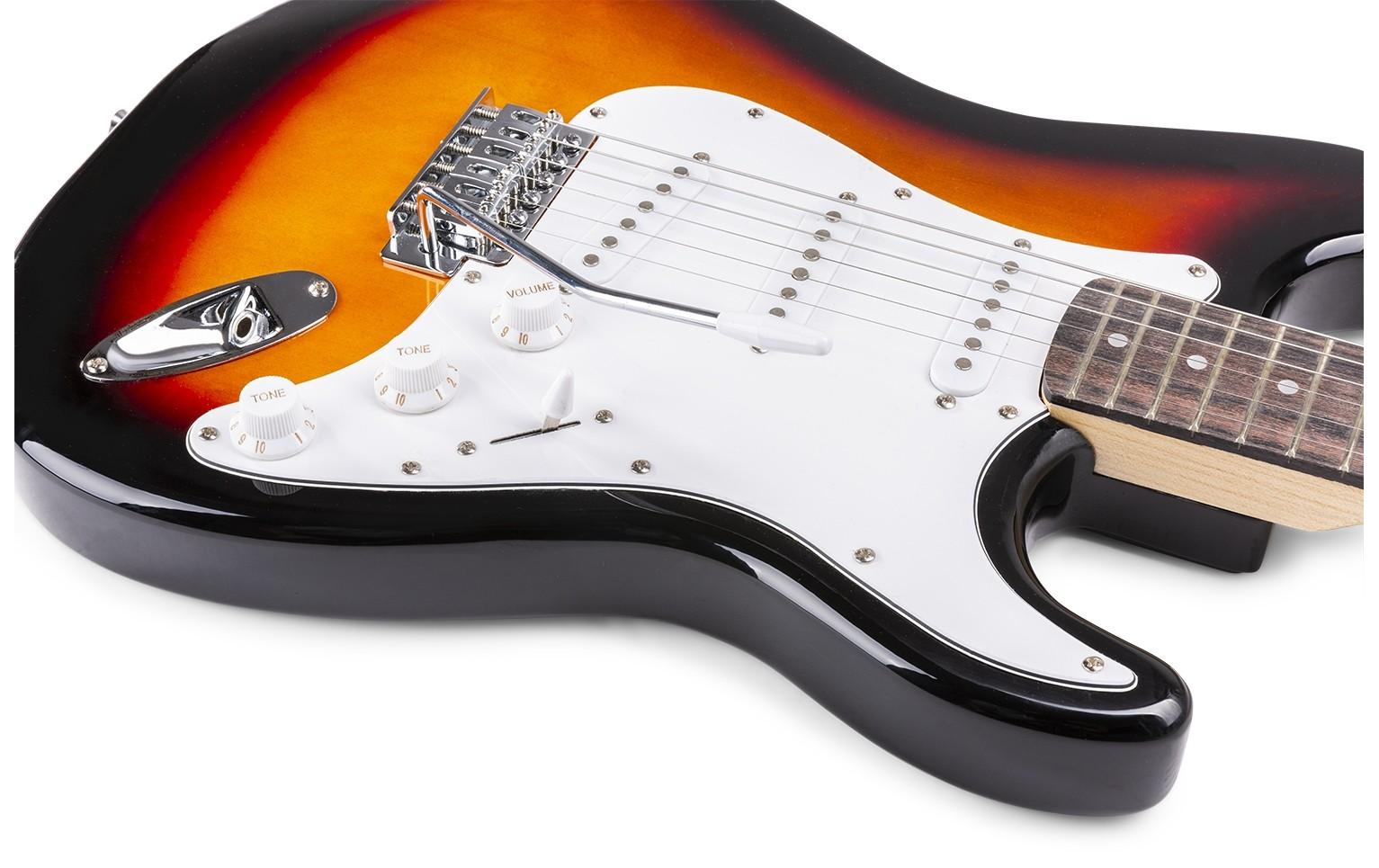 E-Gitarre GigKit Sunburst<br>E-Gitarre mit Zubehör