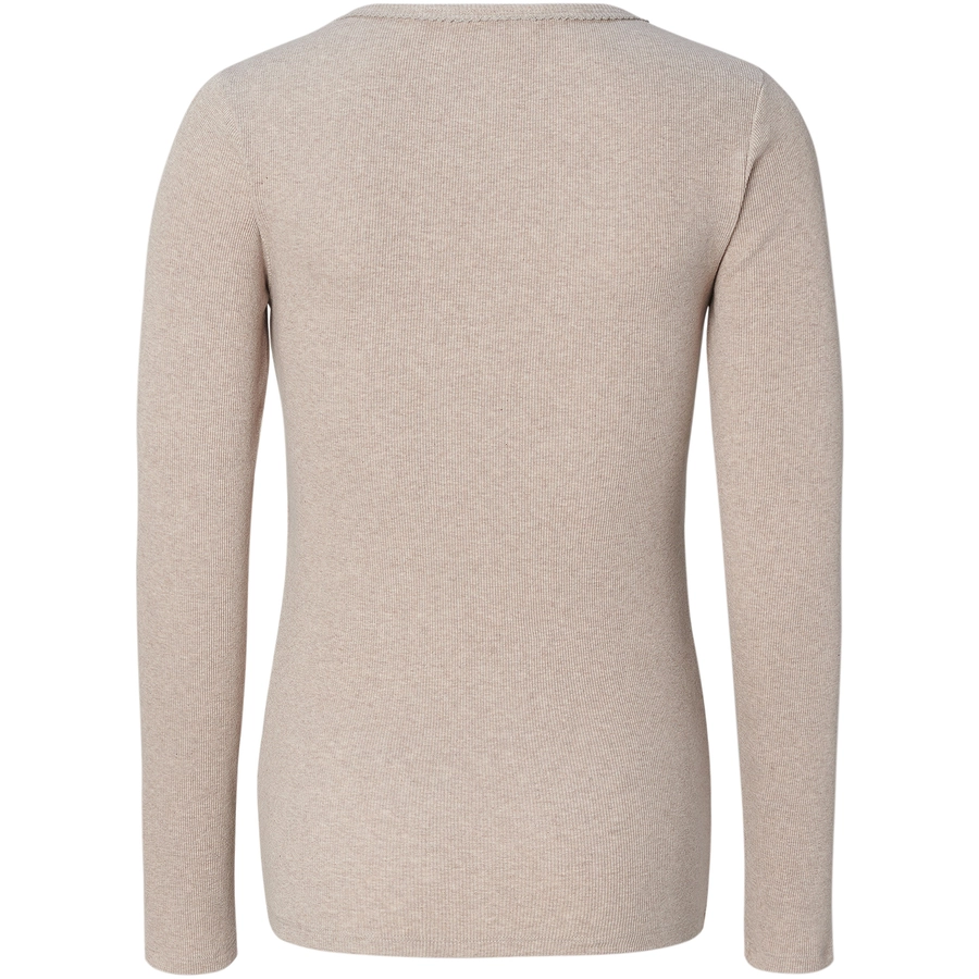 Noppies Still-Schlaftop Amala Taupe Melange