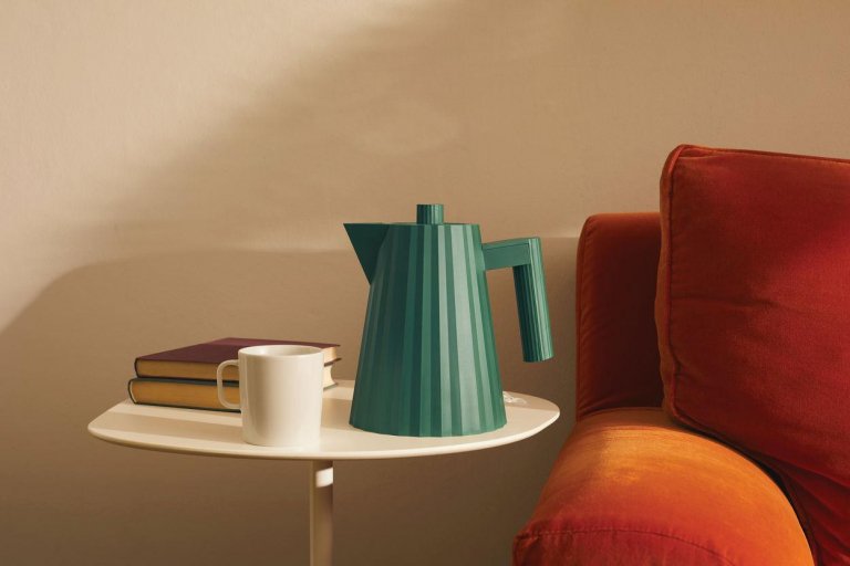 Alessi Plissé waterkoker 1,7L zwart