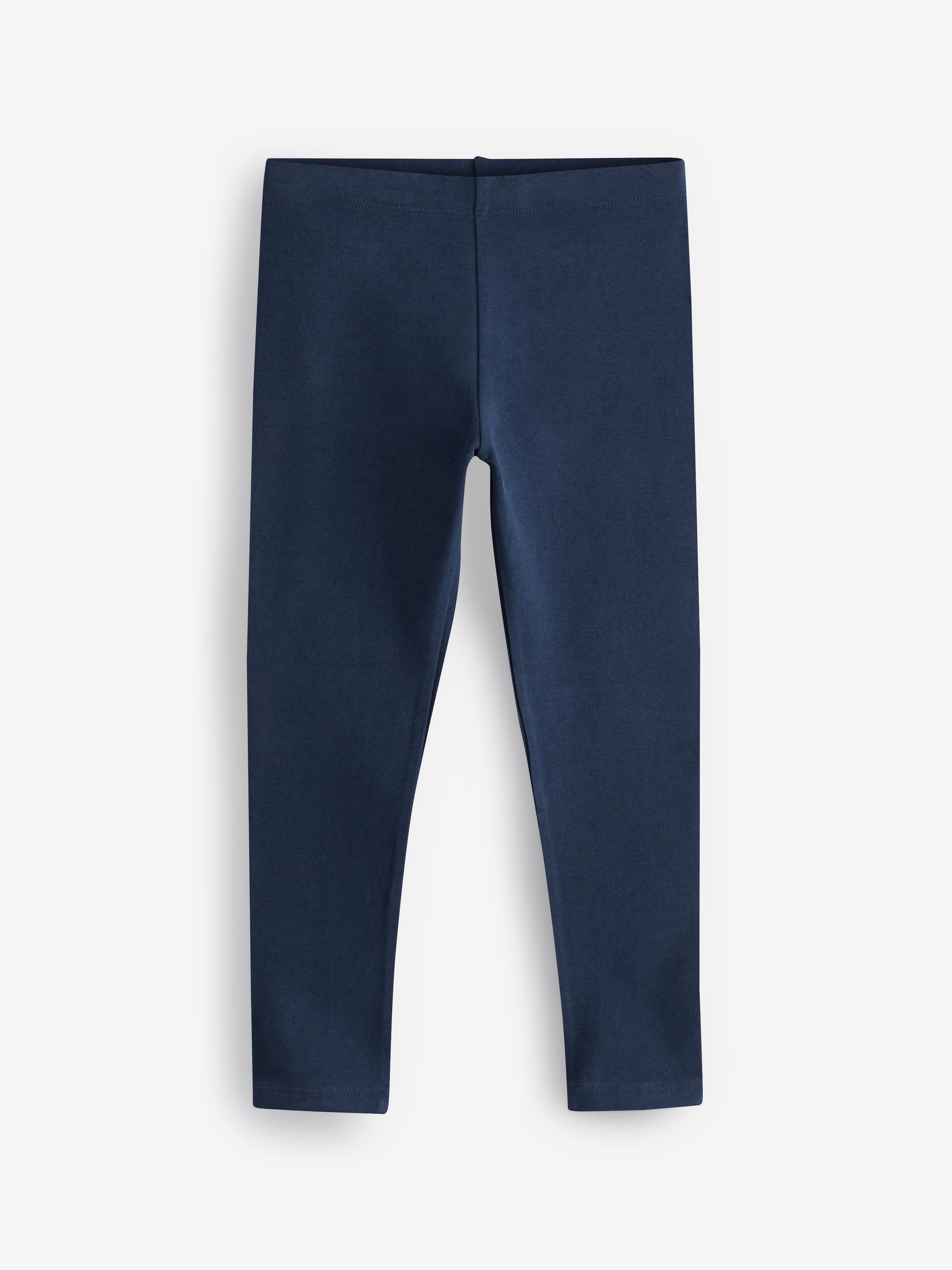 Marineblauw/roze/saliegroen/denimblauw - Verpakking van 5 leggings (3-16 jr)