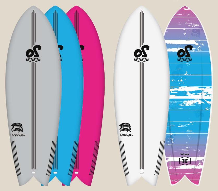 Ocean Storm Vampire Twin 5'6