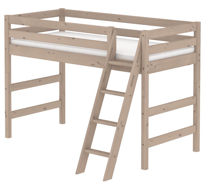 CLASSIC MHB Leiter schräg weiss - White Wash / B: 157.0 cm x T: 210.0 cm x H: 143.0 cm
