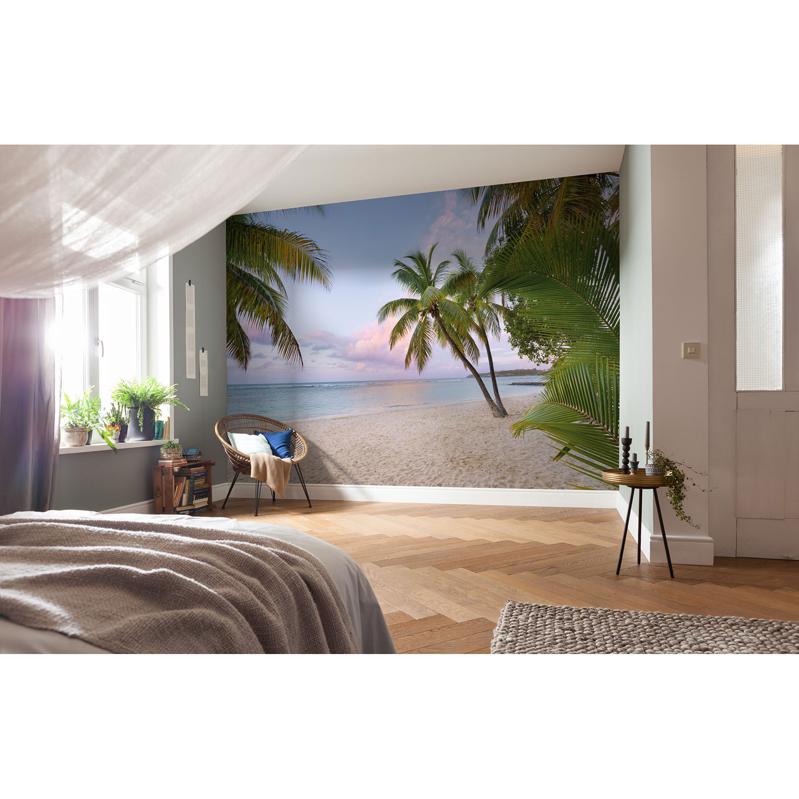 Vlies-Fototapete PARADISE MORNING - 368x248 cm