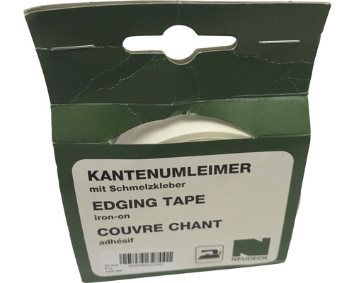 Witte kantenband met smeltlijm 0,3x20x5000 mm