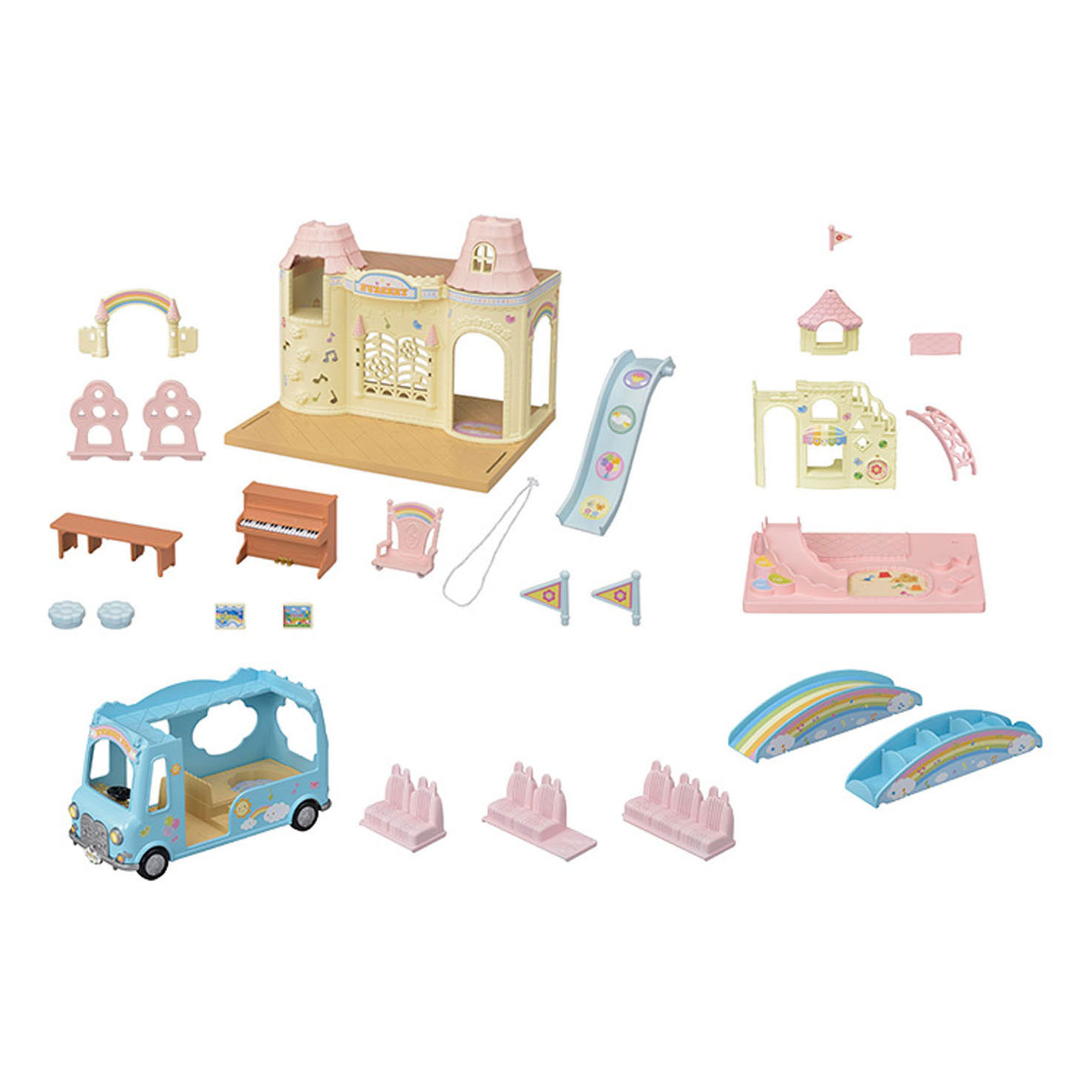 Sylvanian Families 5670 Baby Creche Kasteel Cadeauset