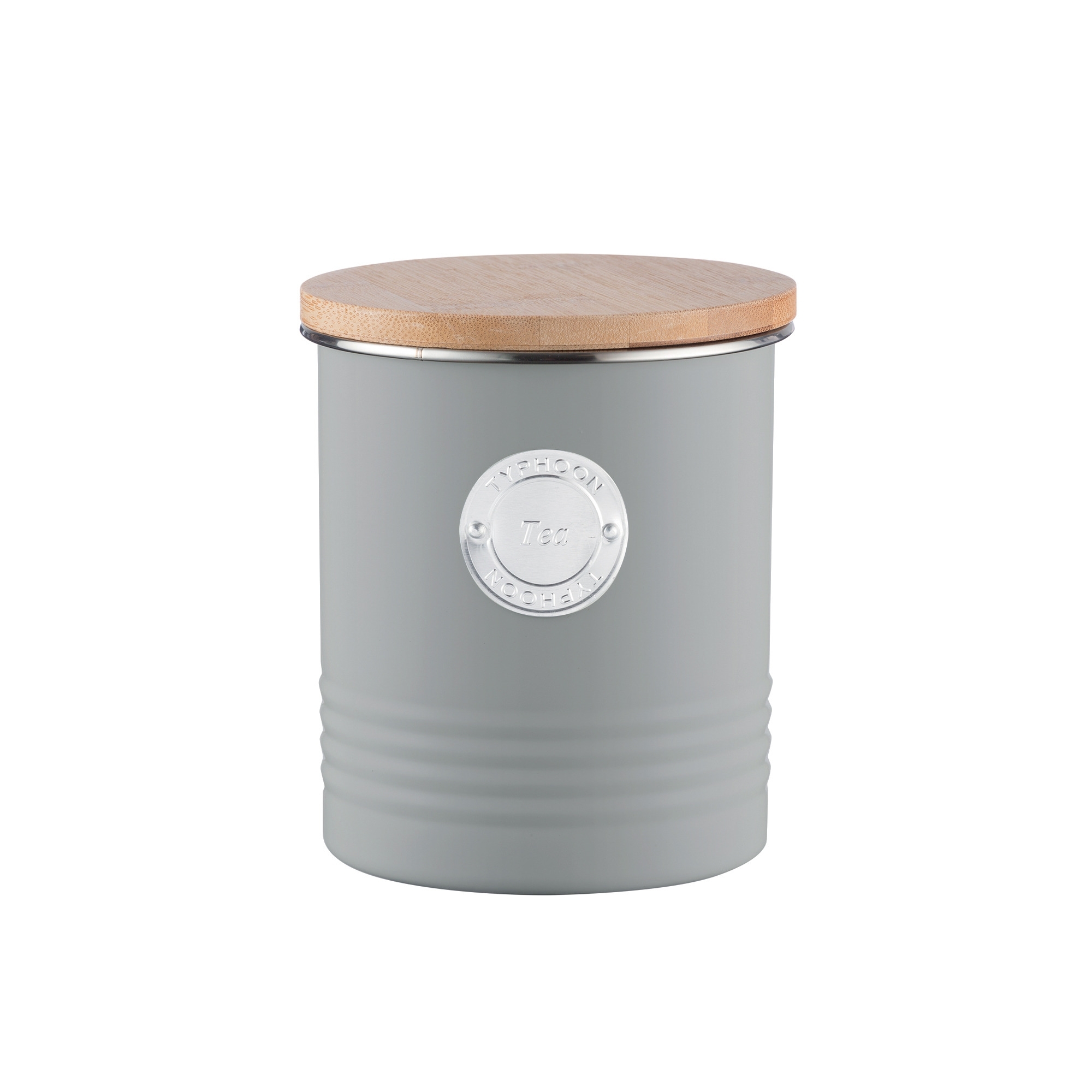 Typhoon Living Collection Vorratsbehälter Tee 1 Liter creme/grau