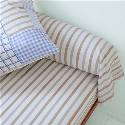 Linge de lit motif patchwork - BECQUET CRÉATION.