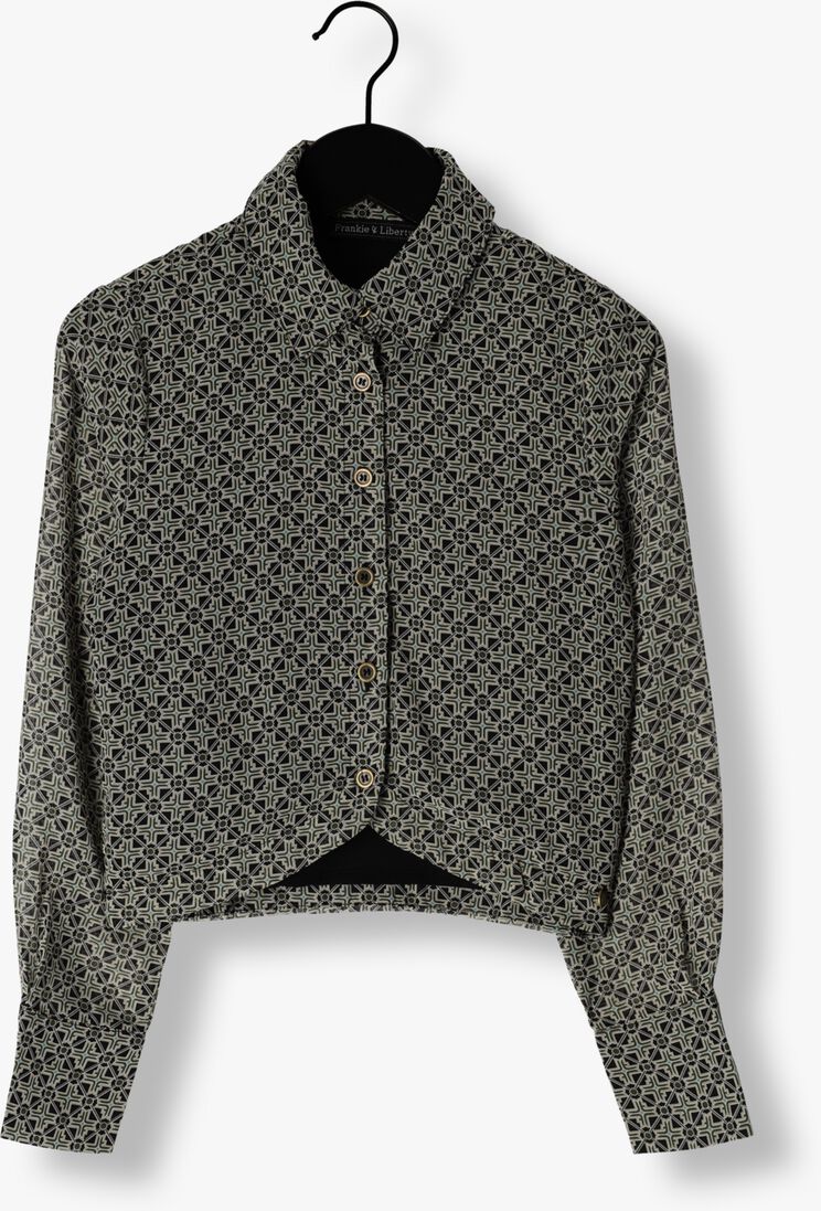 FRANKIE & LIBERTY zwarte frankie & liberty blouse kimmy blouse