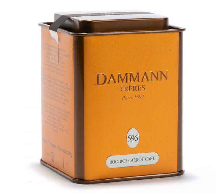 Boite N°596 Rooibos Carrot Cake - 100g - DAMMANN FRÈRES