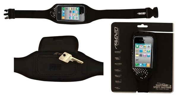 Avento Ceinture abdominale pour smartphone 21OU-ZWZ-Uni Noire