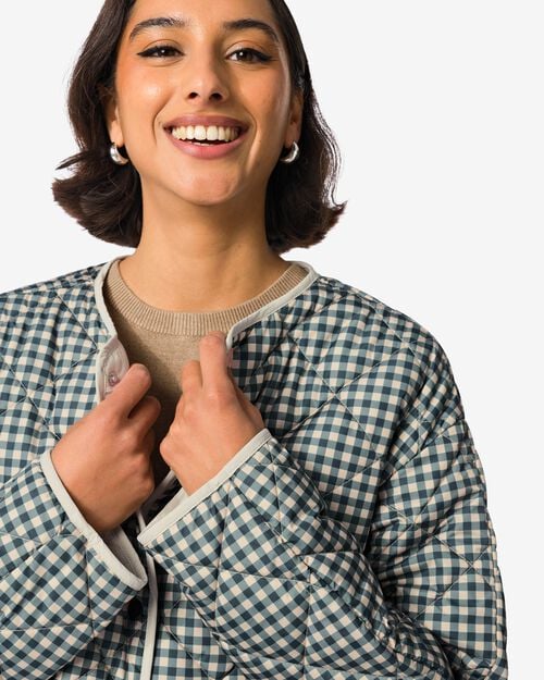 veste réversible Ezra matelassée pour femmes sable