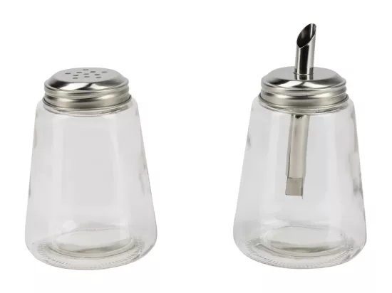 Set de 2 sucriers en verre LOVERS de 350ml Bergner