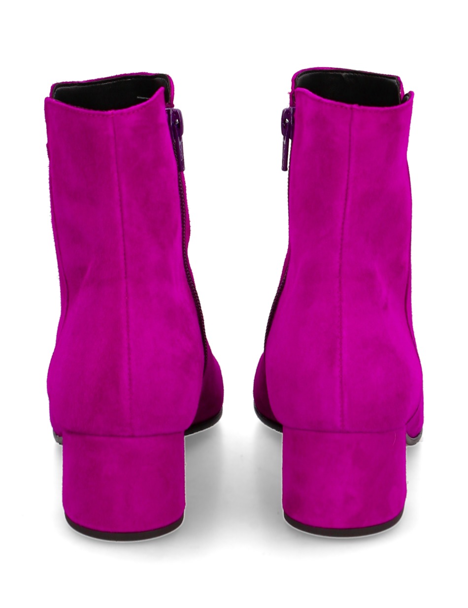 Veloursleder Stiefelette