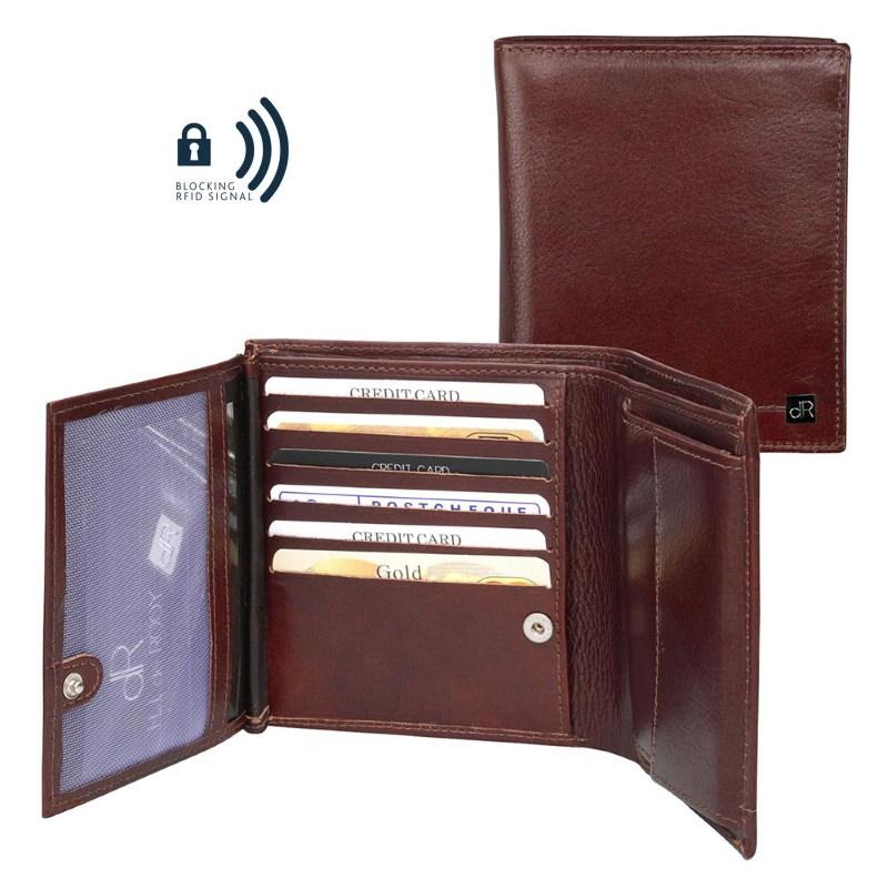 dR Amsterdam Vegio Billfold 118704 Chestnut