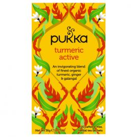 Pukka Biologische kurkuma actieve kruidenthee