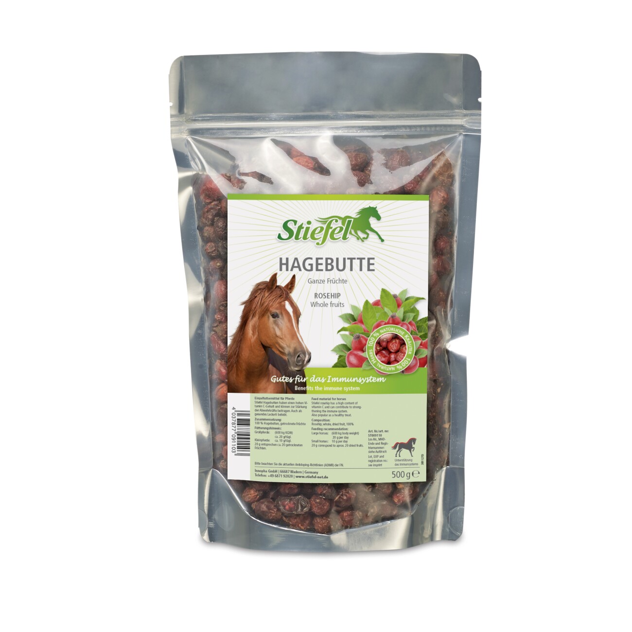 Stiefel Hagebutten 500 g