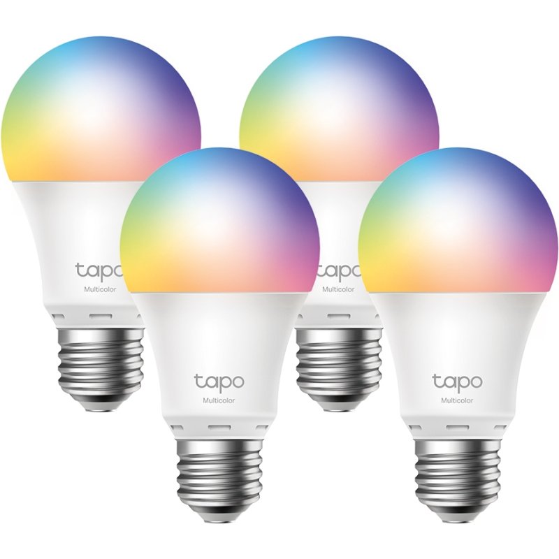 TP-Link Tapo L530E(4-PACK) éclairage intelligent Ampoule intelligente Wi-Fi 8,7 W
