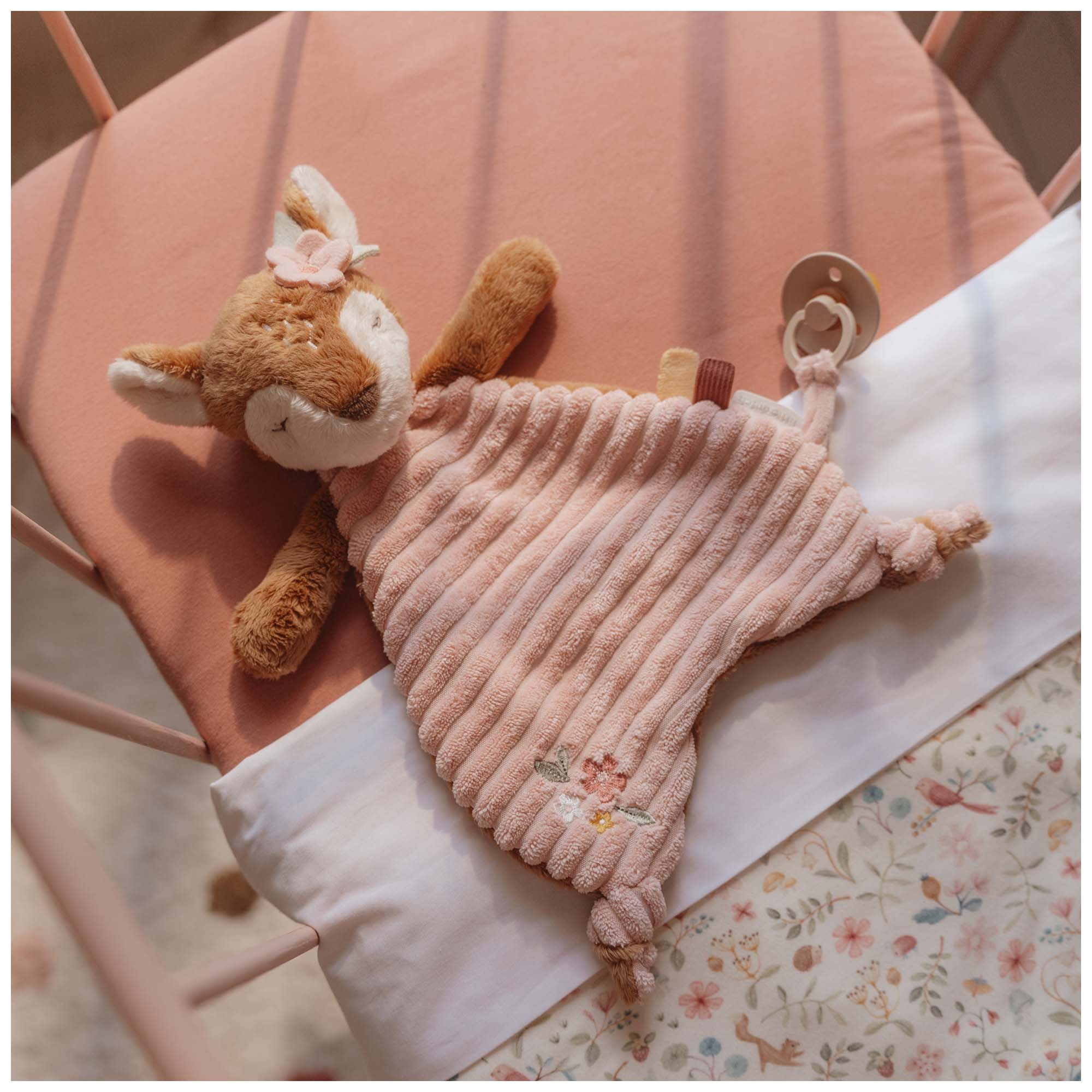 Little Dutch knuffeldoekje Fairy Garden bruin - Prénatal