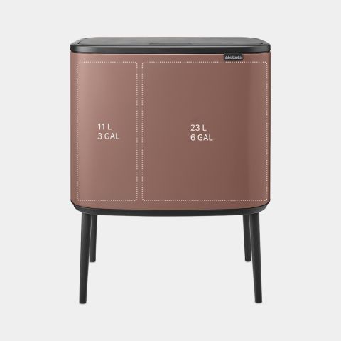 Bo Touch Bin 11   23 liter - Satin Taupe