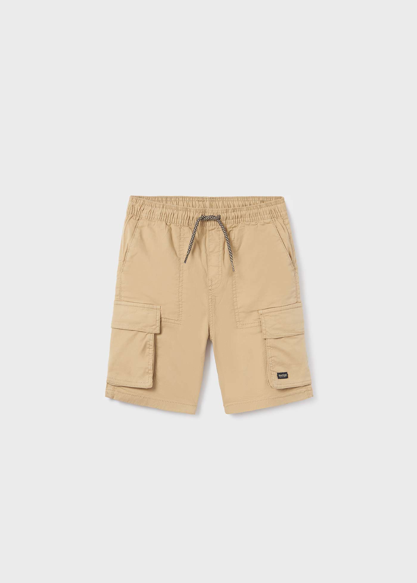 Bermudas de algodão sustentável para meninos