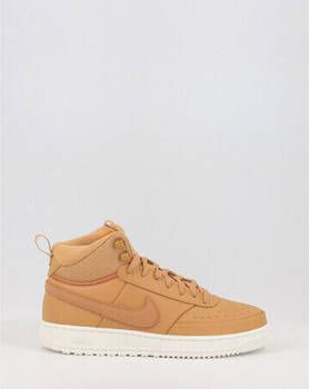 Nike Court Vision Mid Winter Sneakers Mannen Beige Wit