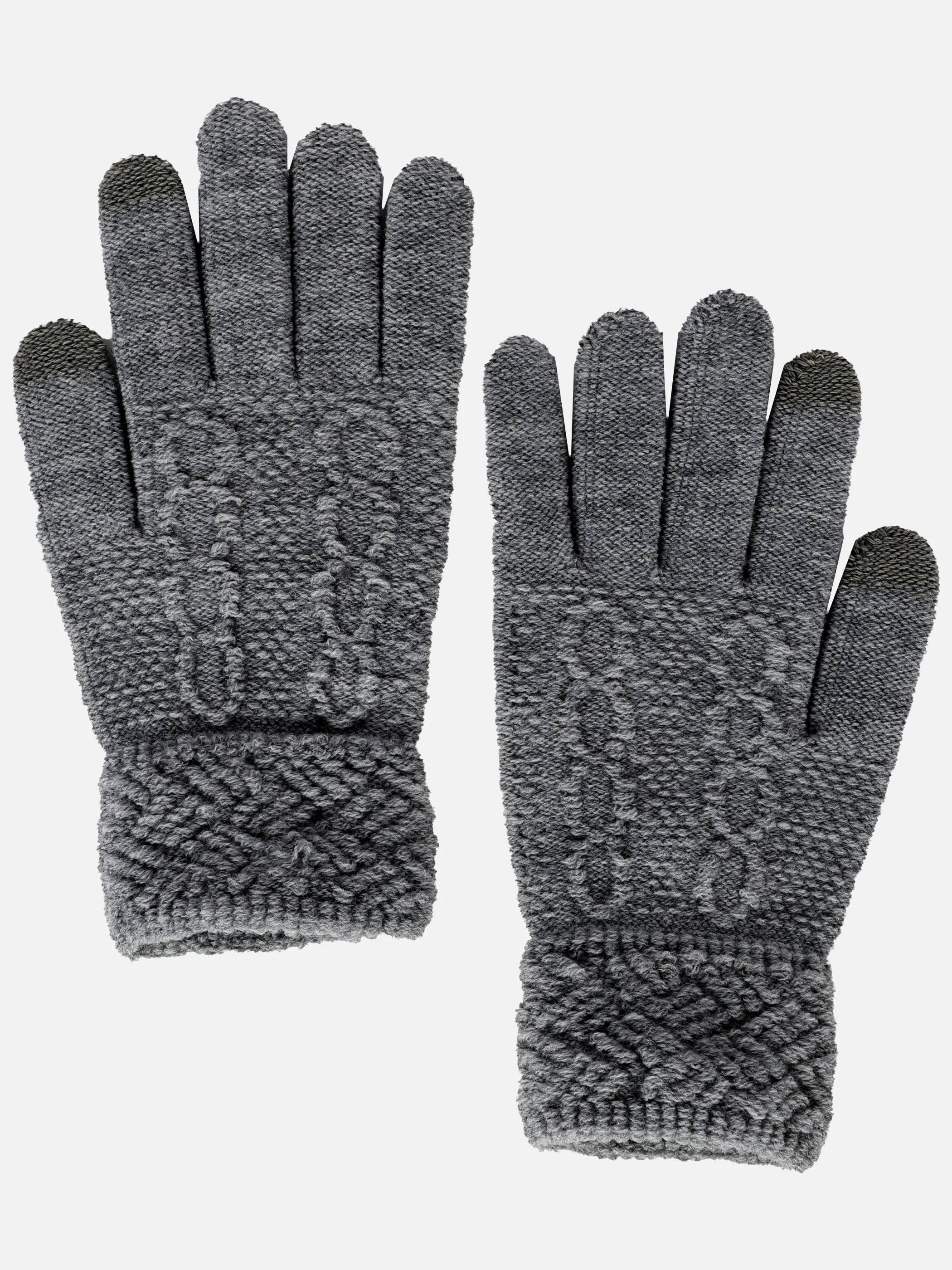 Damen Strickhandschuhe mit Touch Screen Funktion