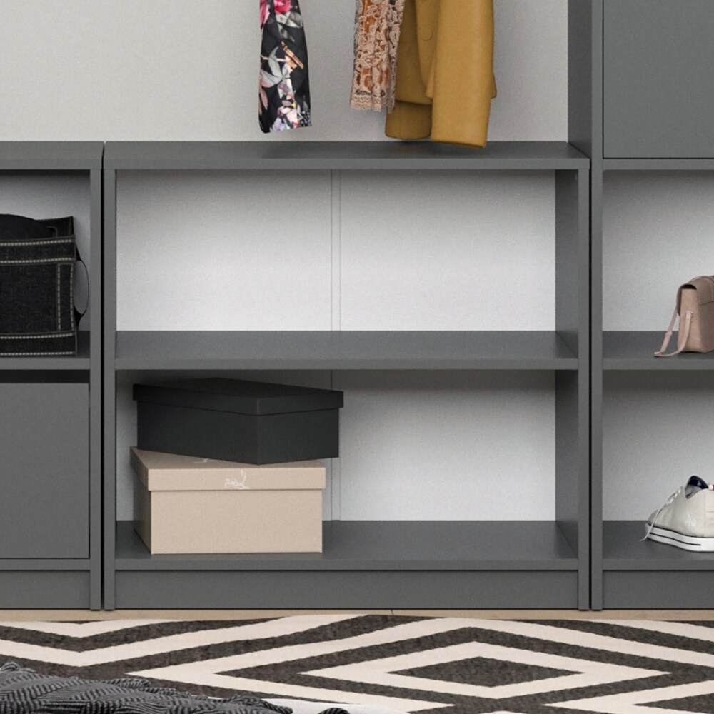 Vicco Kommode für Kleiderschrank Visit 2 Ablagen Sideboard Dielenschrank