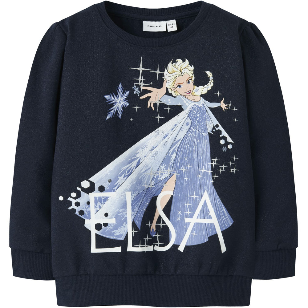 Køb Name It Navy Blazer Nmfosina Frozen Sweat Bru Wdi
