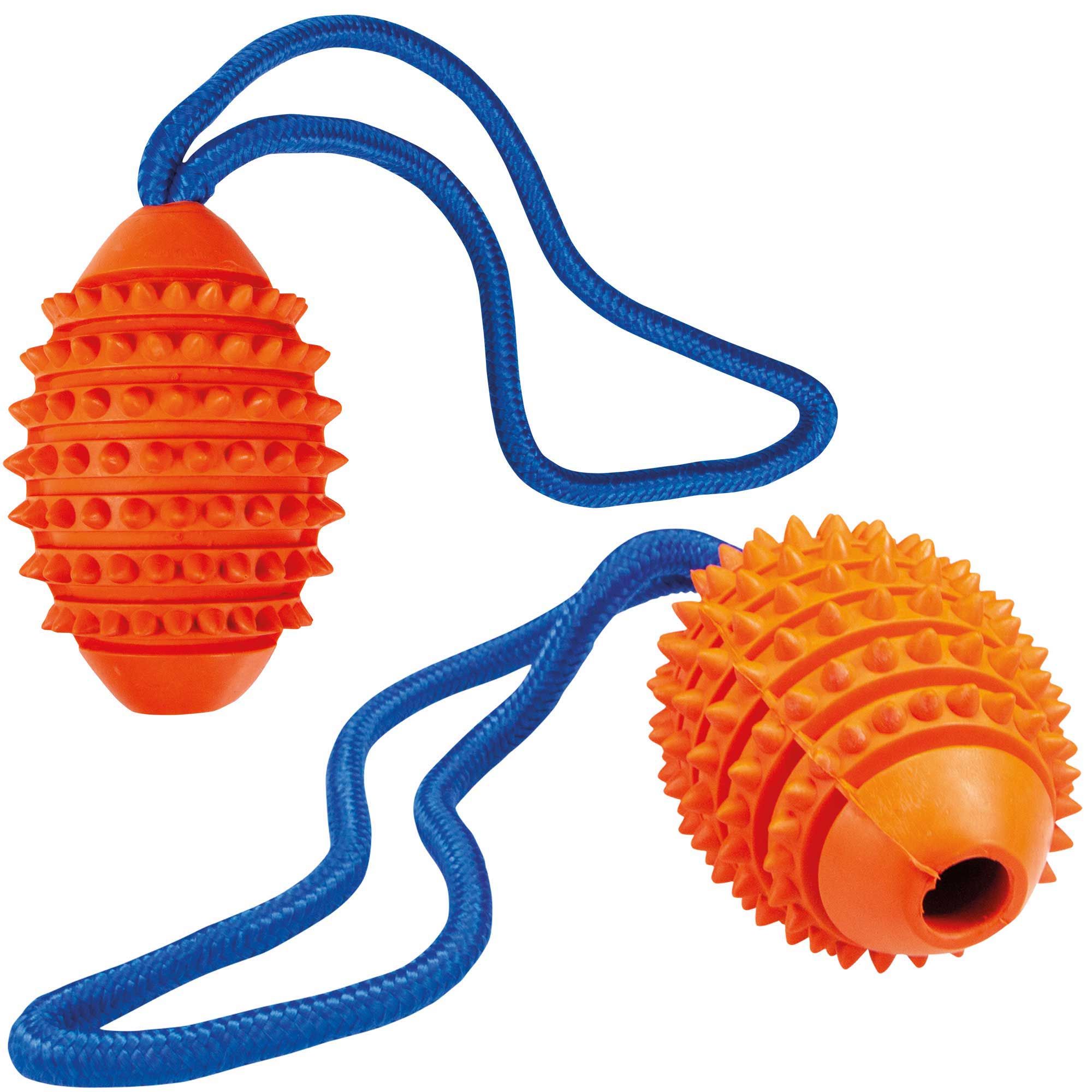 Aqua Football - Hundespielzeug - Hundeball - schwimmfähig 13 cm