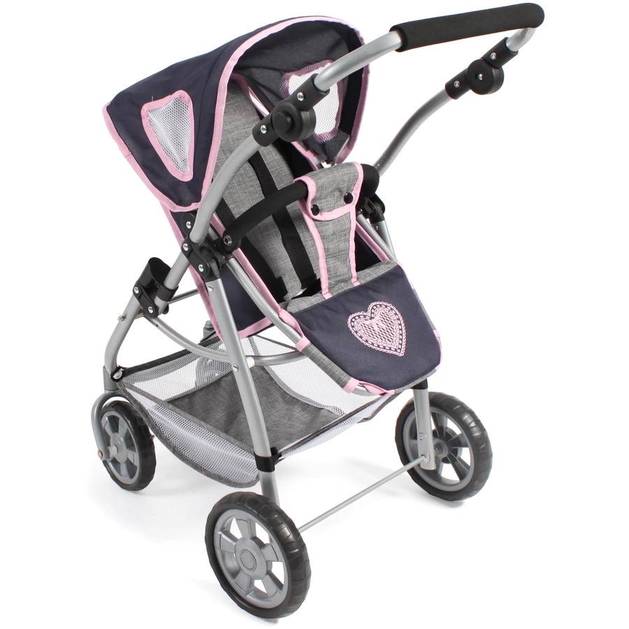 BAYER CHIC 2000 3 in 1 Kombi EMOTION ALL IN melange grau-navy