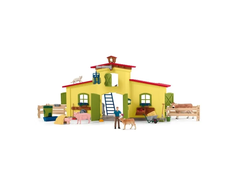 Schleich Large Farm with Animals and Accessories