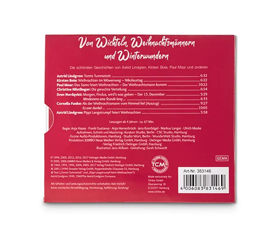 CD »Von Wichteln, Weihnachtsmännern und Winterwundern«