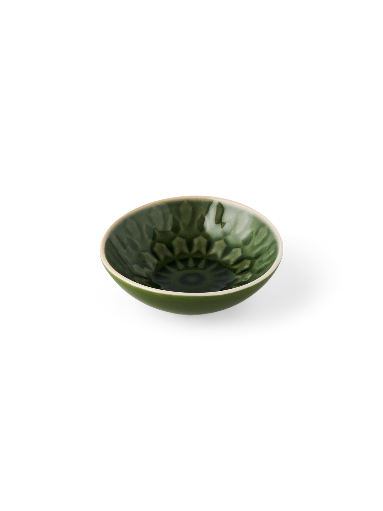 Skål Ø9,5 cm | Stentøj. Ø9,5 x 3 cm. | Forest Green