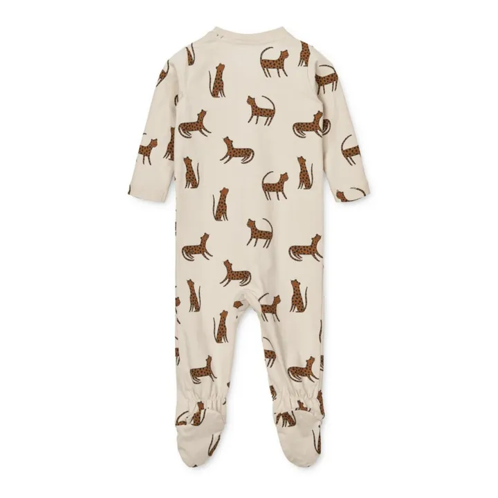 Liewood Pyjama avec pieds Coton Bio Boye | Crème