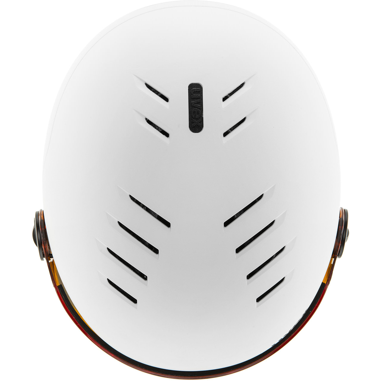 Uvex Rocket Jr. Visor white-black matt | Uvex Skihelme | Uvex | U | MARKEN | XSPO