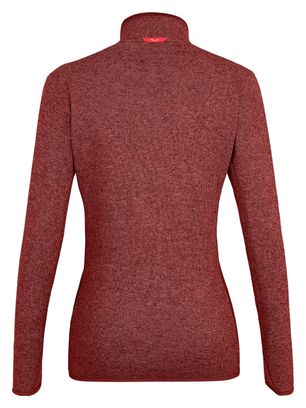 Polaire Femme Salewa Rocca 2 Polarlite Rouge