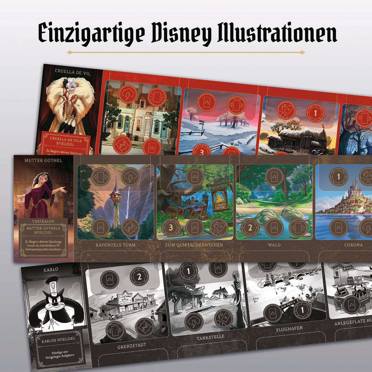Ravensburger Spiel Disney Villainous: Das Böse hat Stil!