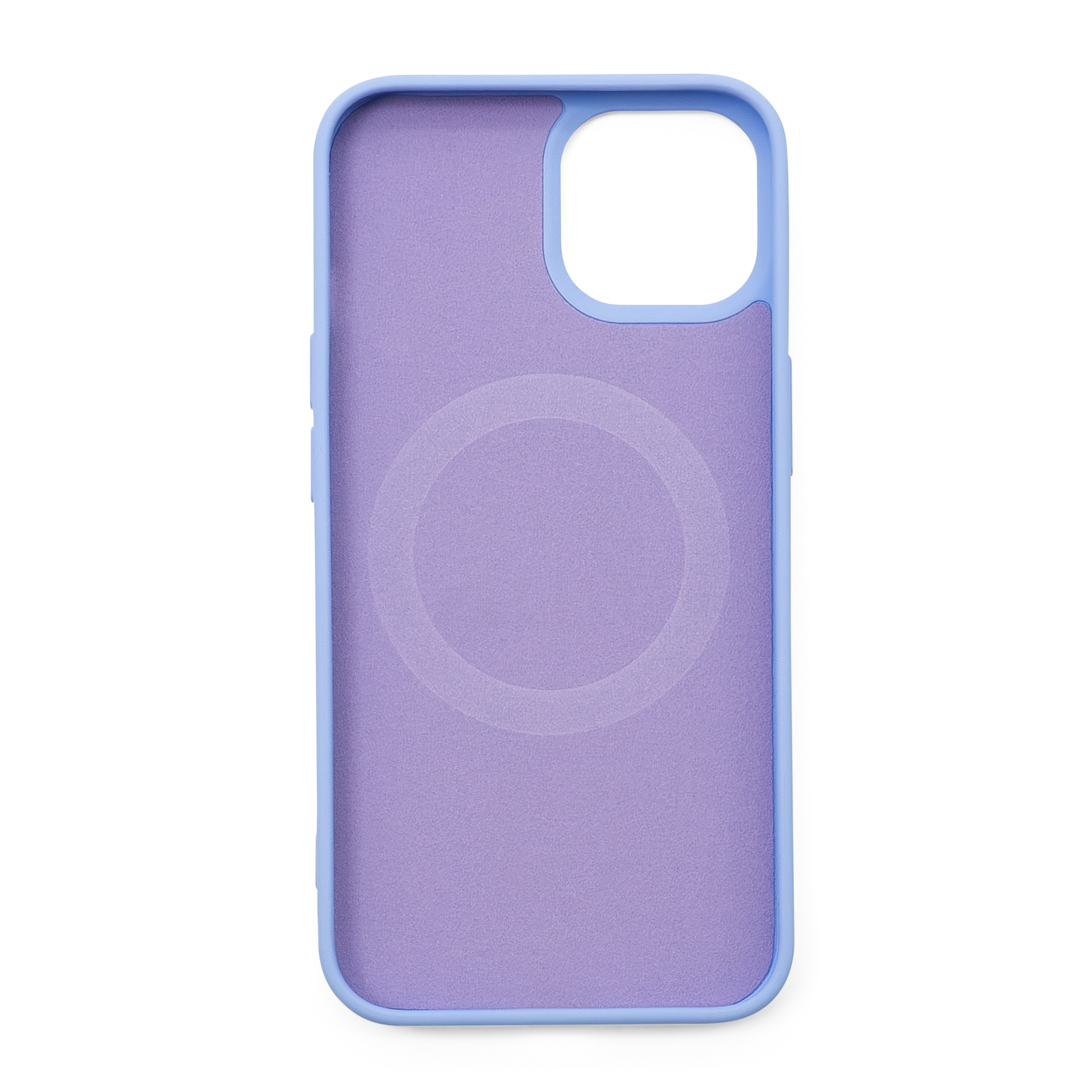 iPhone 14 MagSafe Silikon Case Hülle - Blau