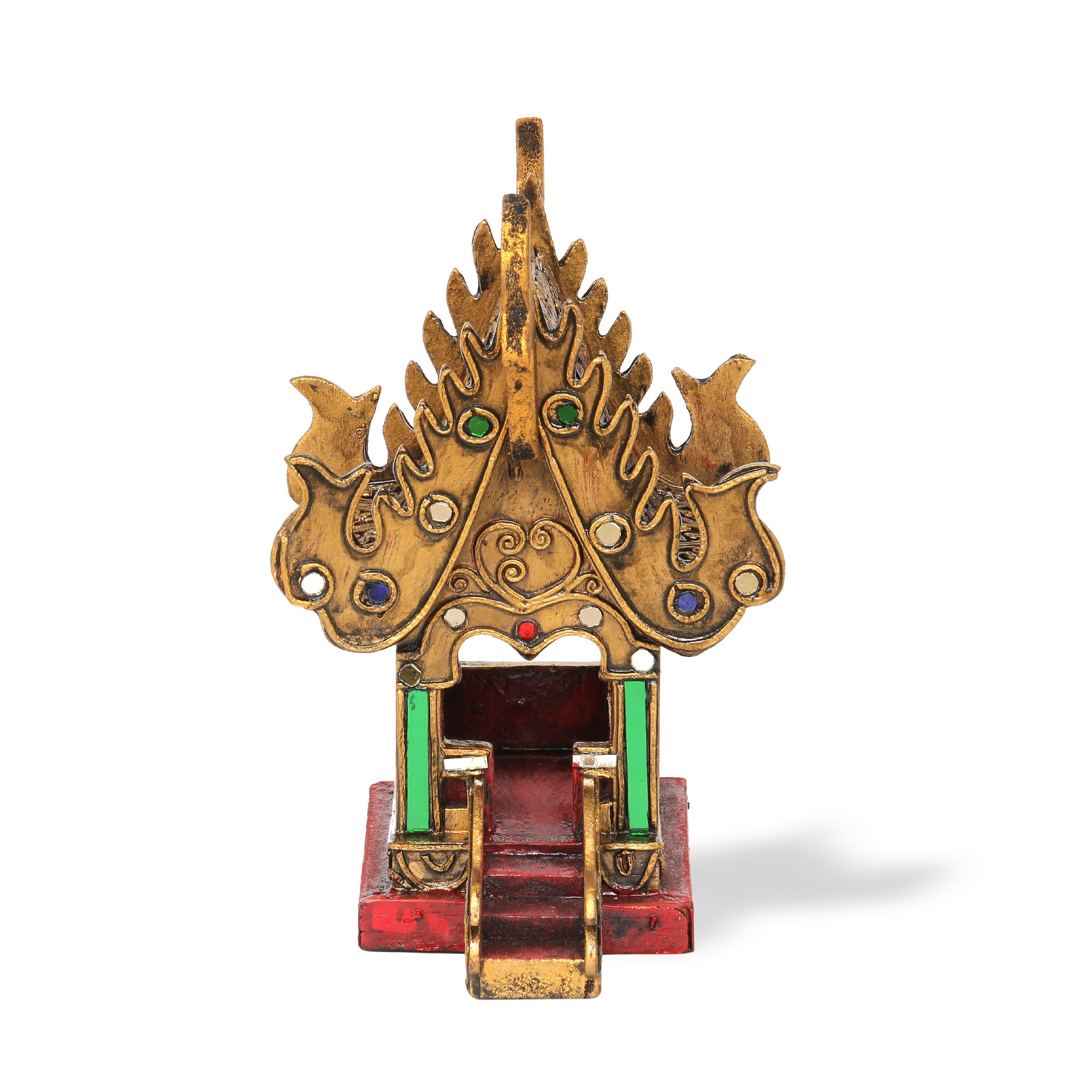 Geisterhäuschen thailändisch, gold, H 20 cm, L 16 cm, B 13,5 cm günstig bestellen